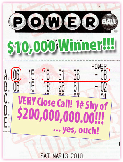 Powerball Winner!