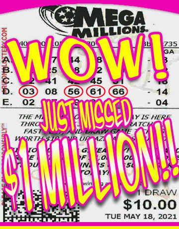 Another Mega Millions Winner in May 2021