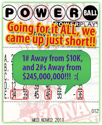 Powerball Winner!