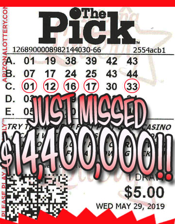 Another The Pick Winner in May 2019