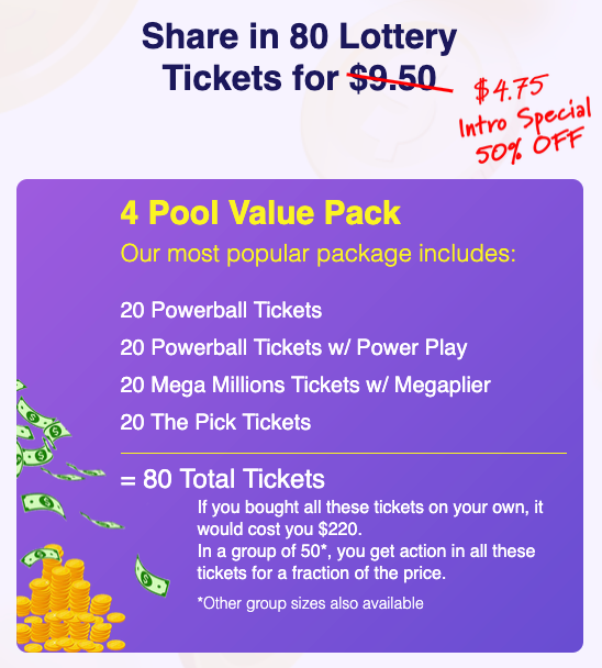 Current Special Offers and Coupons from PowerPick Lottery Pooling Clubs